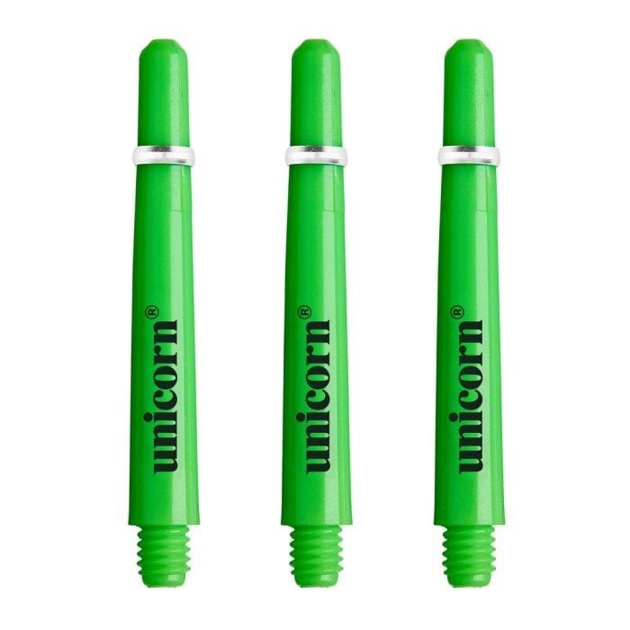 Unicorn Gripper 4 Neon Green Darts Shafts