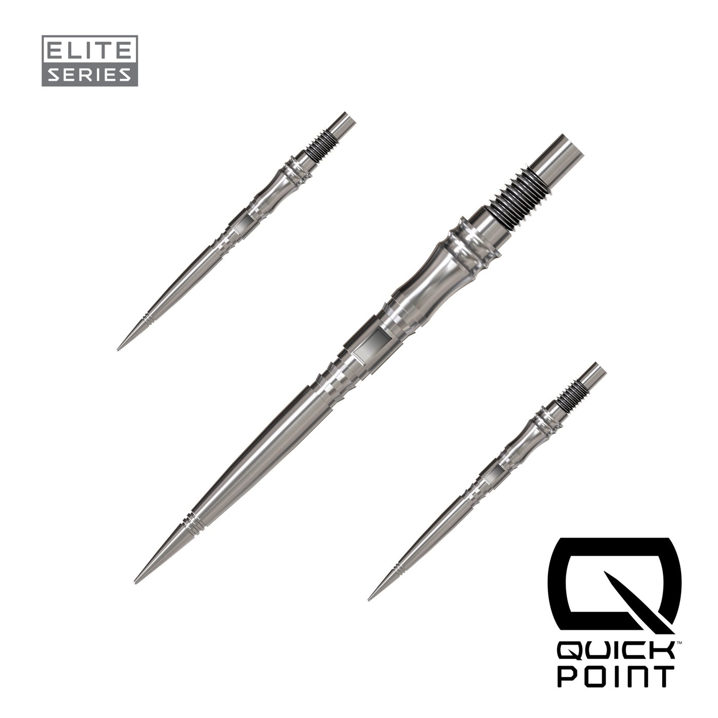 Harrows Quick Points Elite Series Apex Axis Silver