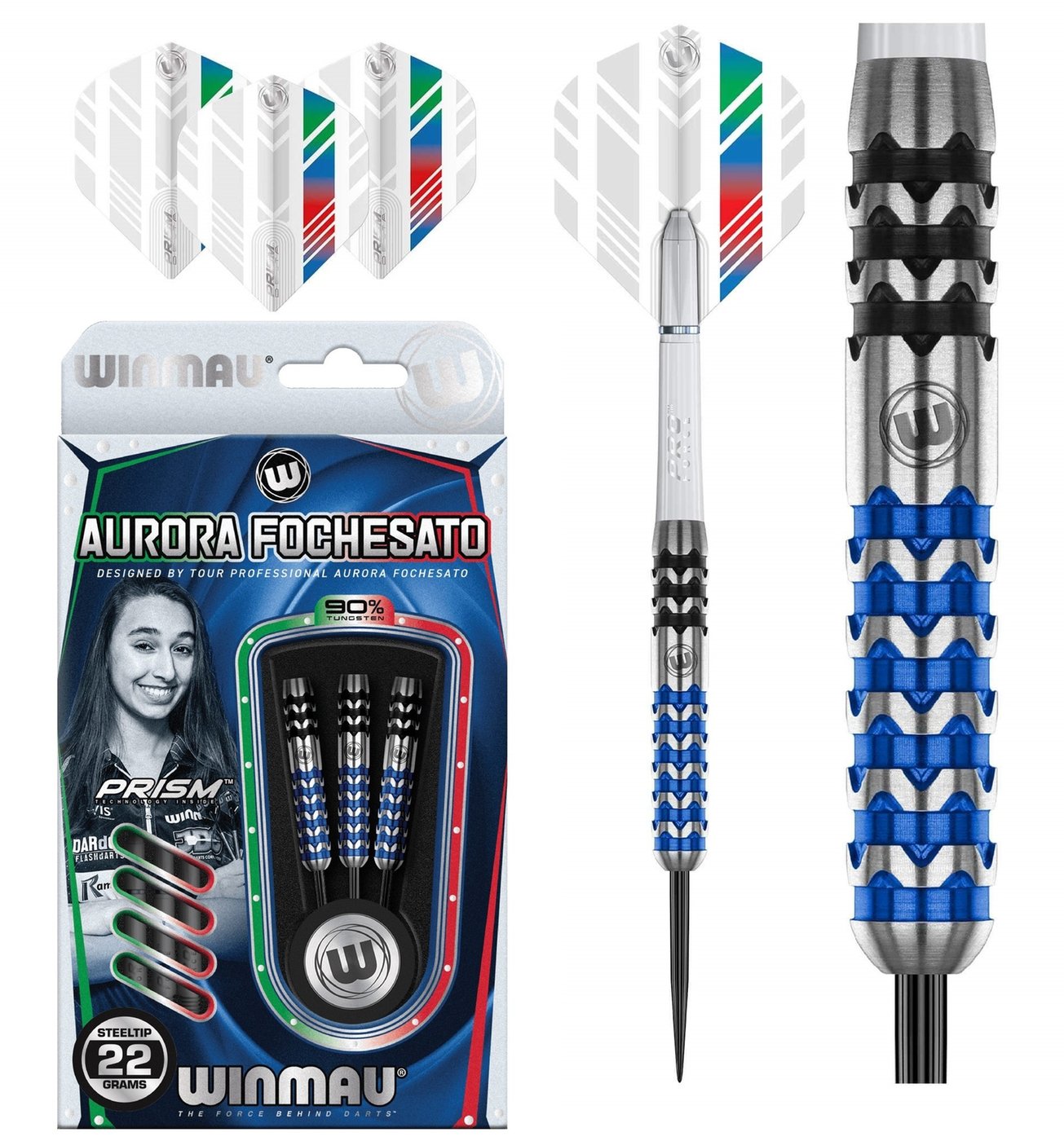 Winmau Aurora Fochesato 90% Darts