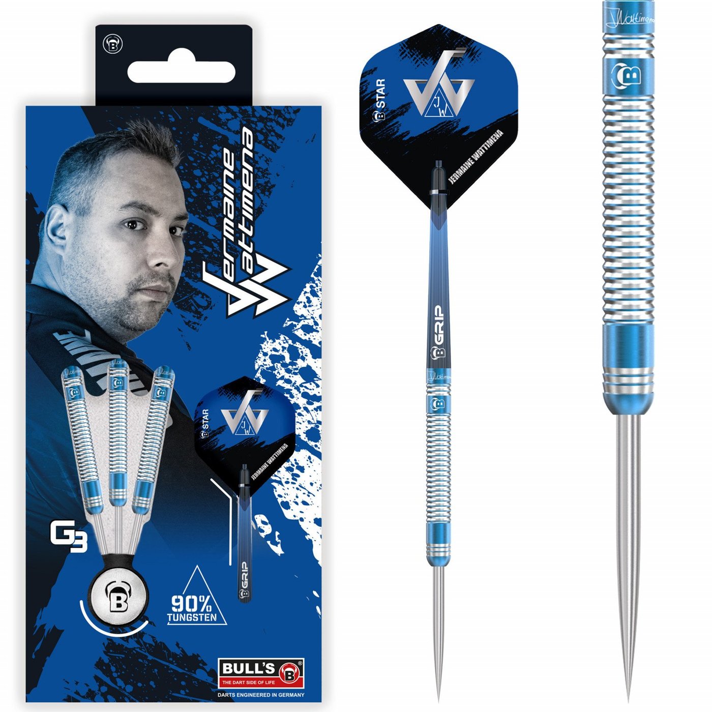 BULL'S Jermaine Wattimena G3 90% Darts