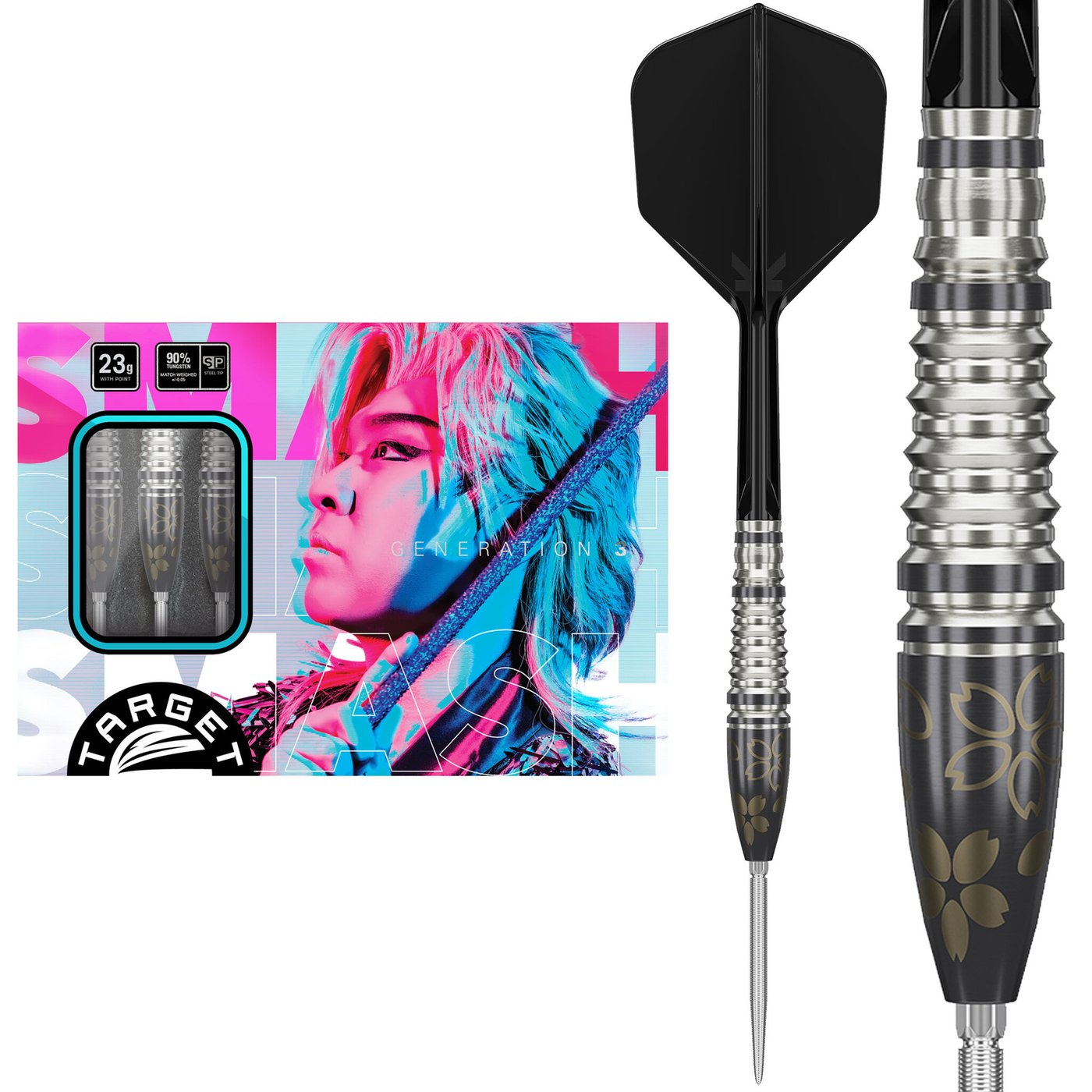 Target Japan Charm Series Smash G3 Swiss Point 90% Darts