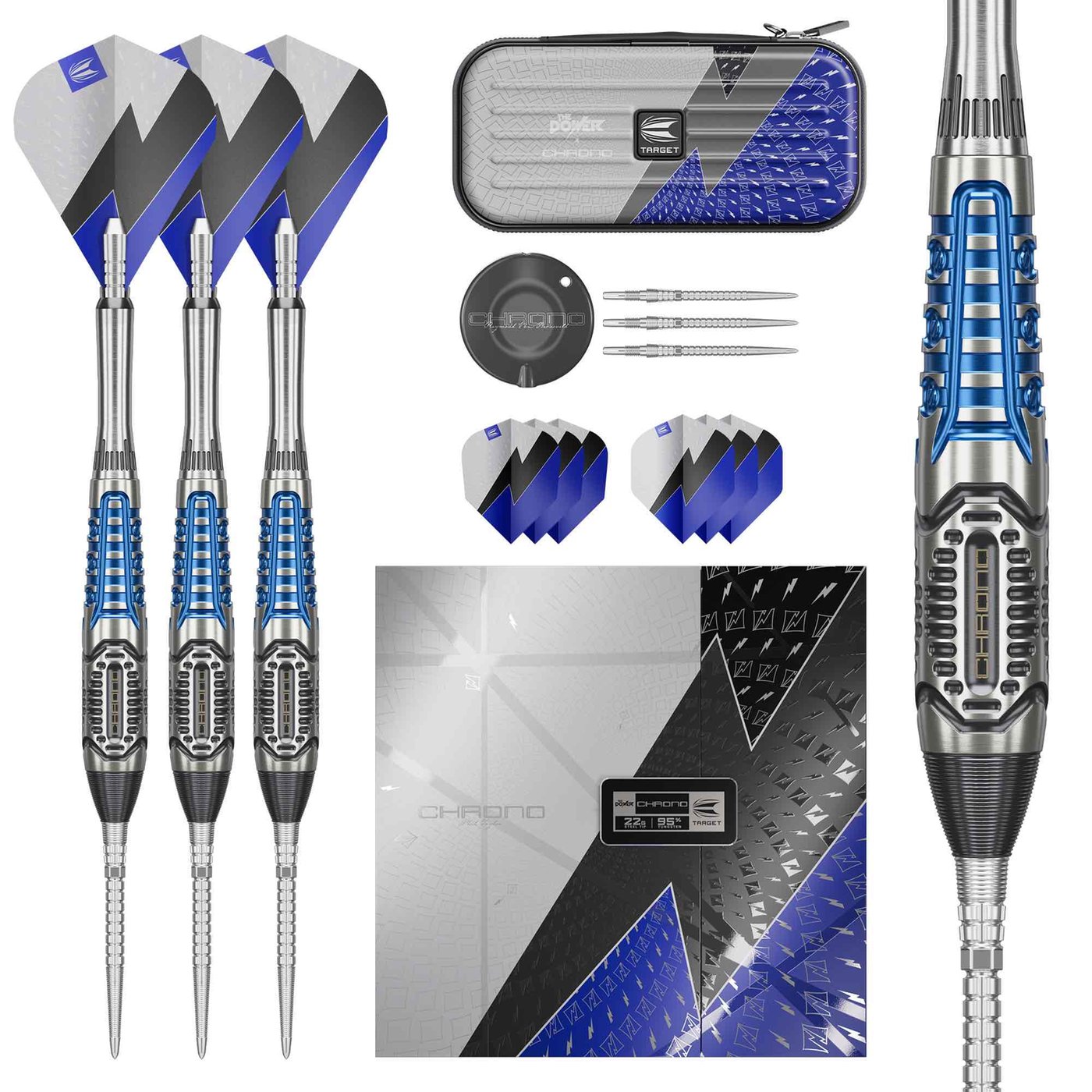Target Phil Taylor Power Chrono Swiss Point 95% - Lotki do Darta
