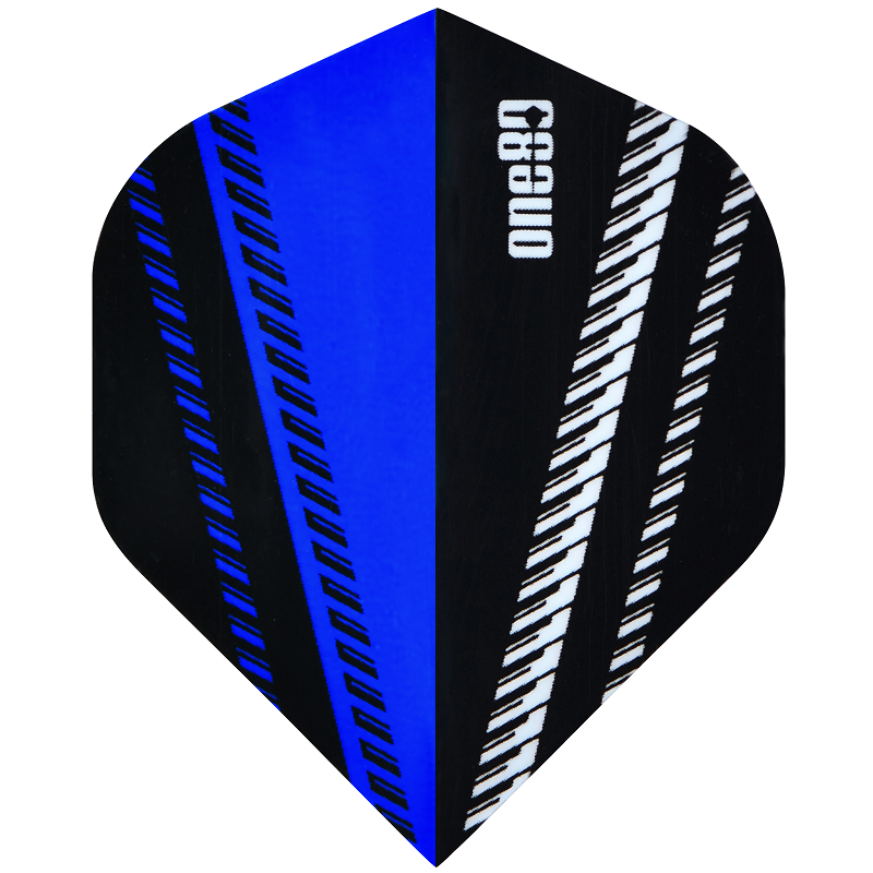 ONE80 V-Flow Dark Blue Darts Flights