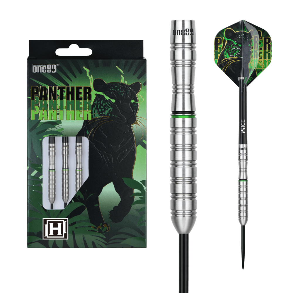 Dardos ONE80 Panther-H 80% Punta de Acero