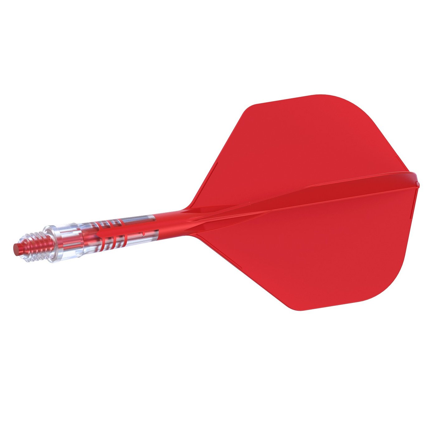 Cuesoul ROST T19 Integrated Flights Small Standard Wing Carbon Red - Dart Flights