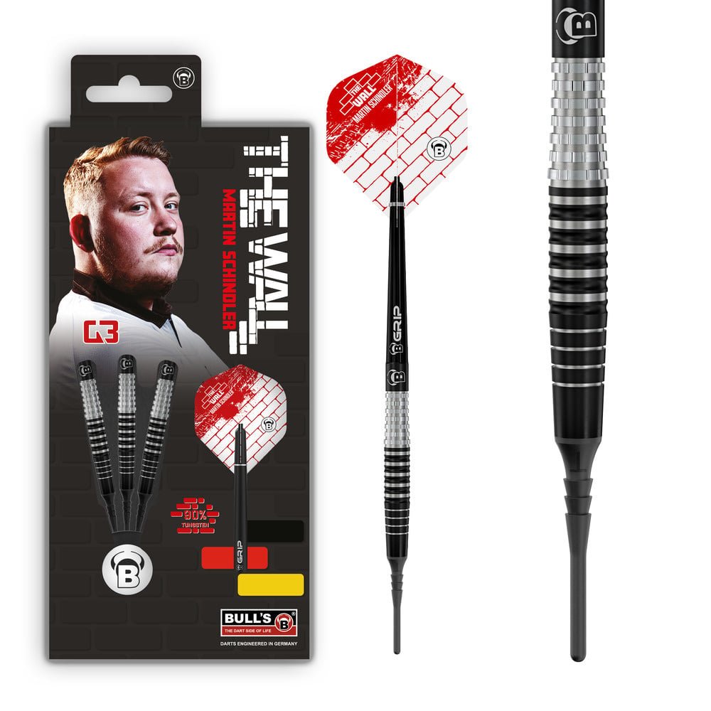 BULL'S Martin Schindler G3 90% Soft Tip Darts