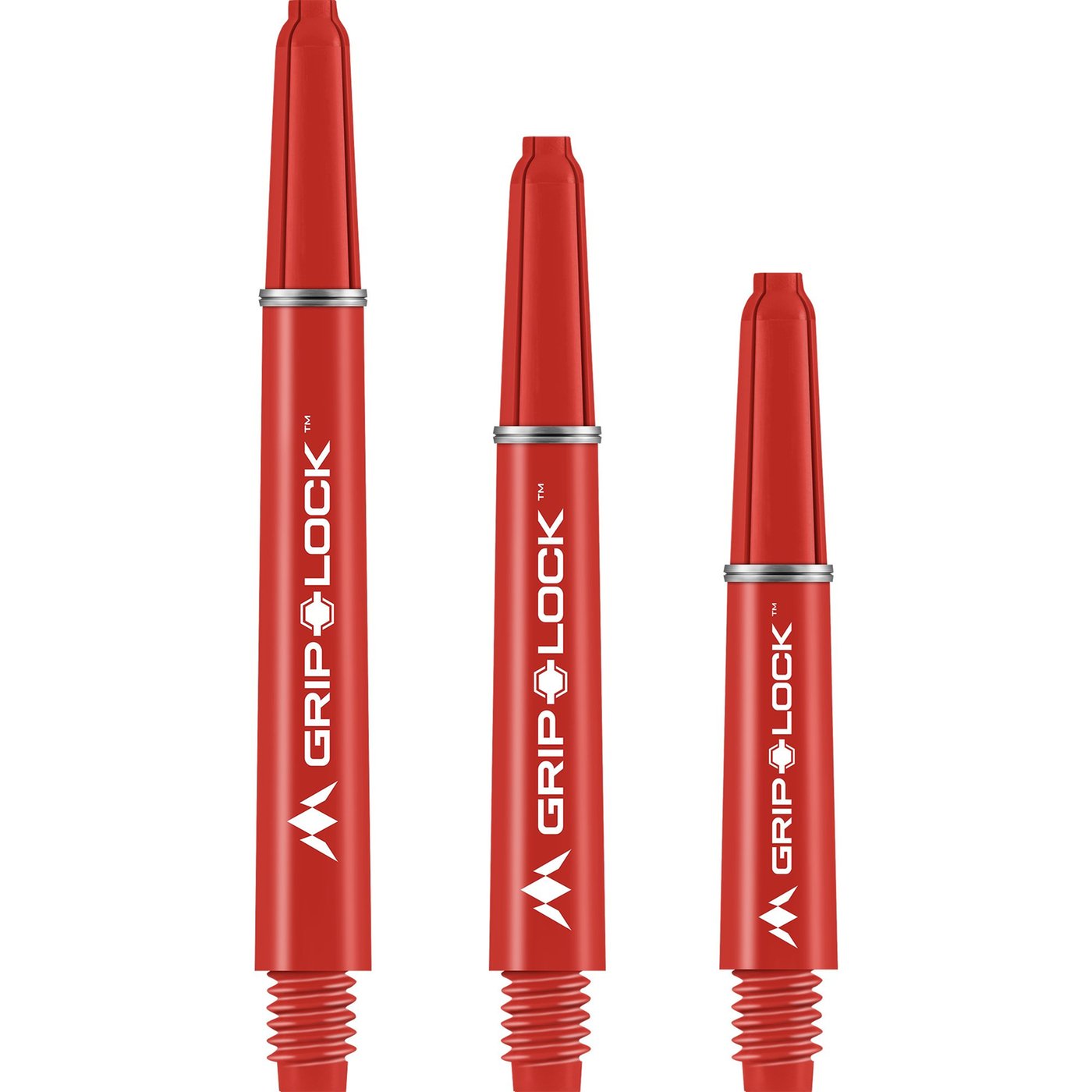 Mission Griplock Shafts Red Darts Shafts