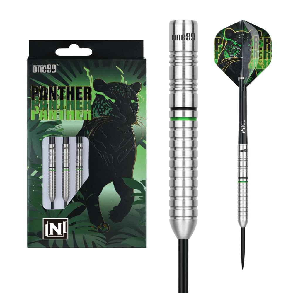 Dardos ONE80 Panther-N 80% Punta de Acero