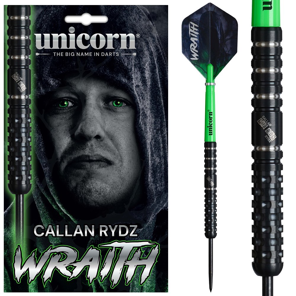 Unicorn Wraith Callan Rydz Phase 2 90% Steel Tip Darts - Dartshopper