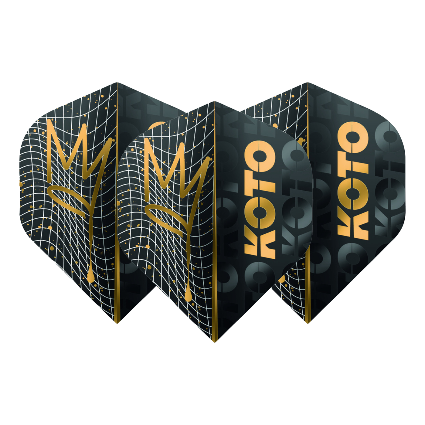 KOTO Rebel Royale Gold NO2 Darts Flights