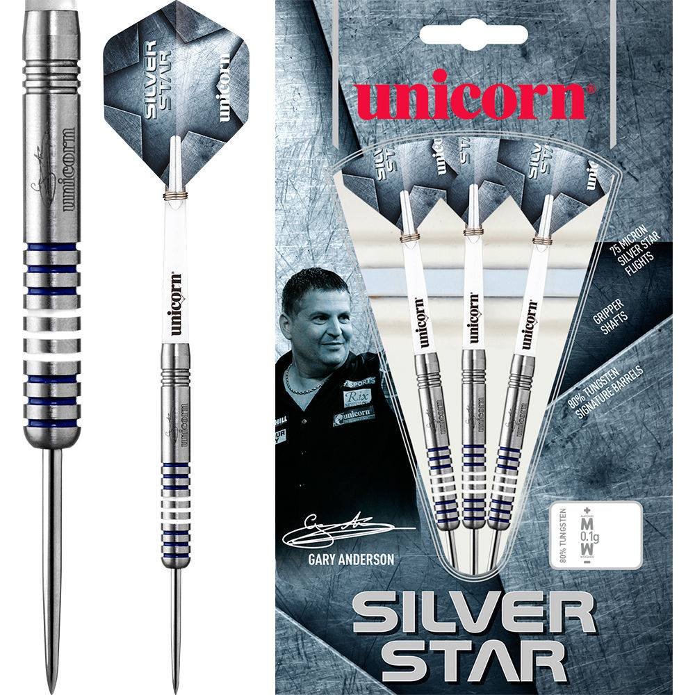Unicorn Gary Anderson Silverstar 80% P1 Darts