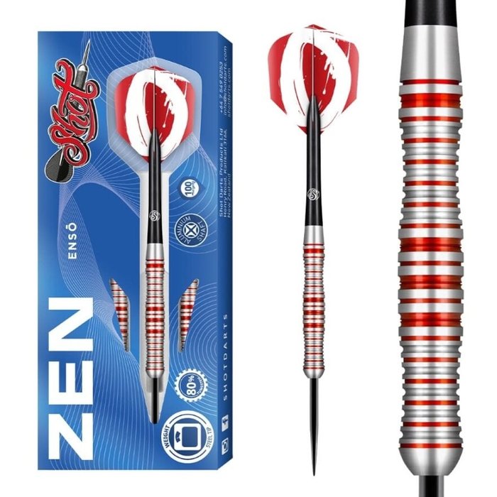 Fléchettes SARU KING (Noir / Rouge) HARROWS