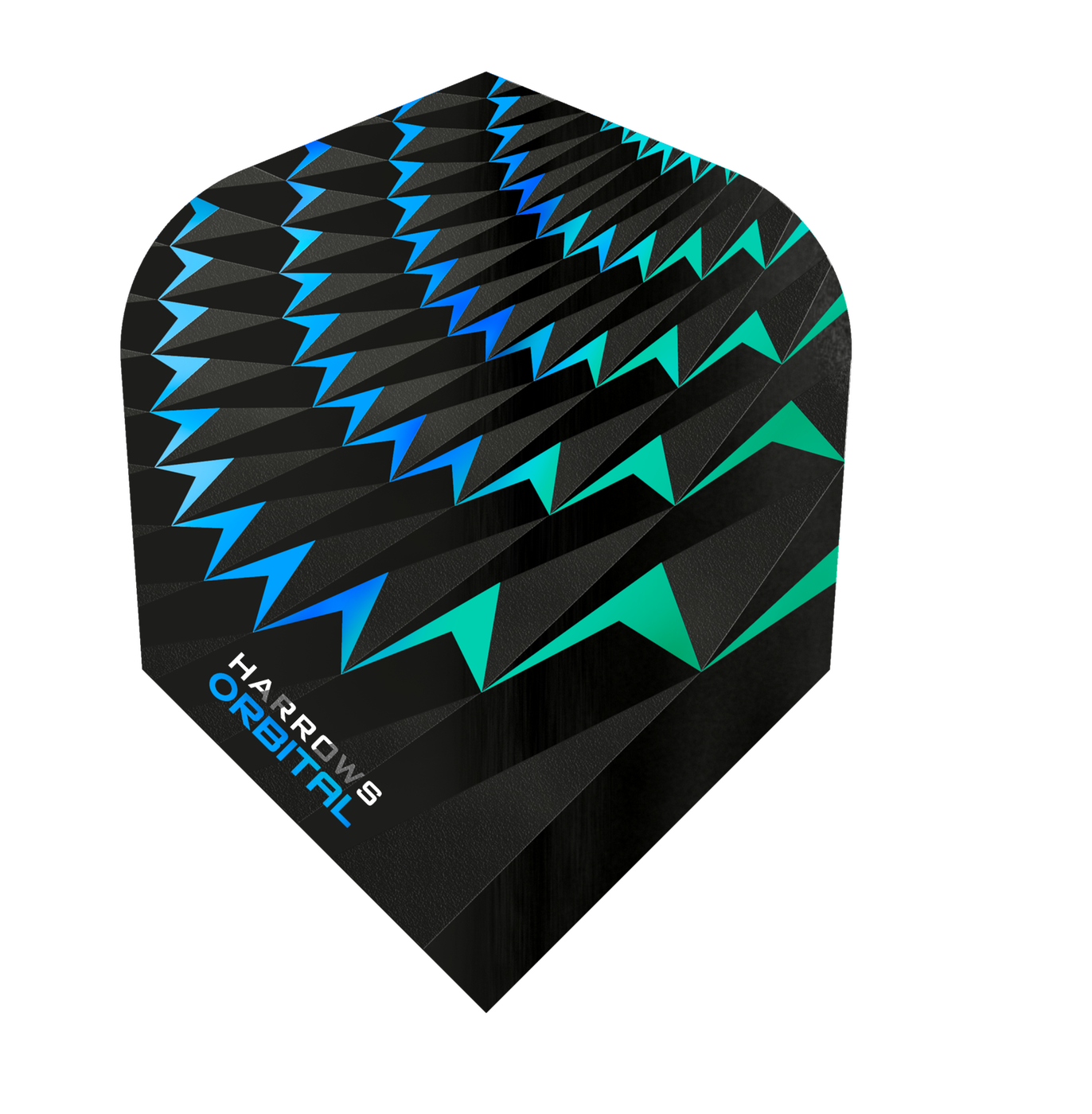 Harrows Orbital Aqua/Jade Darts Flights