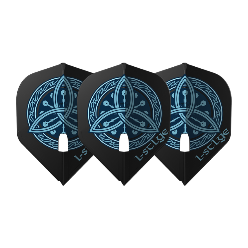 L-Style L1 PRO Viktor Tingstrom Black Darts Flights