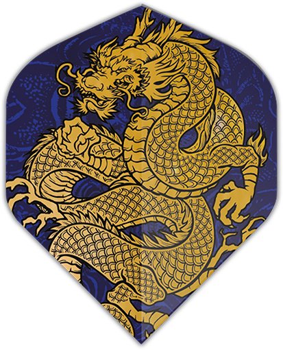 Dartshopper Dragon Blue NO2 Darts Flights