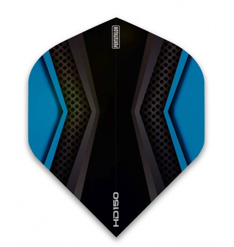 Pentathlon HD150 Black-Blue Darts Flights