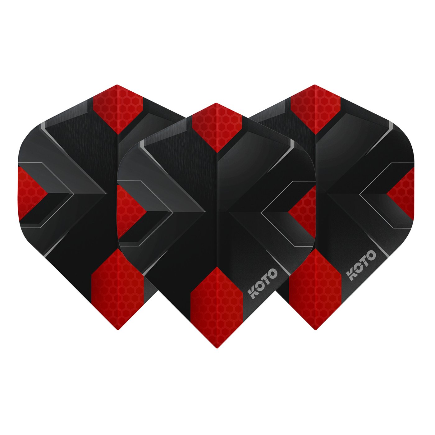 KOTO ZIZ-X NO2 Red - Dart Flights