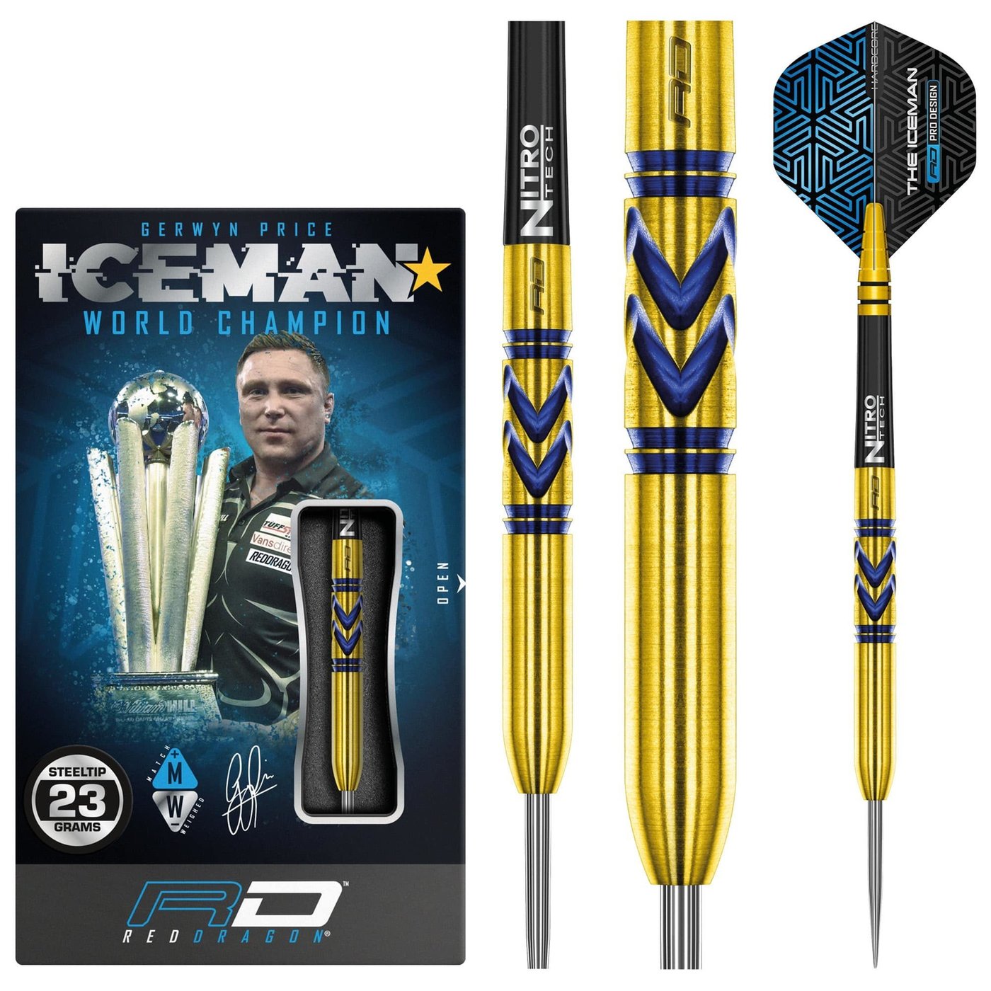 Red Dragon Gerwyn Price Avalanche-Pro Gold 90% Darts