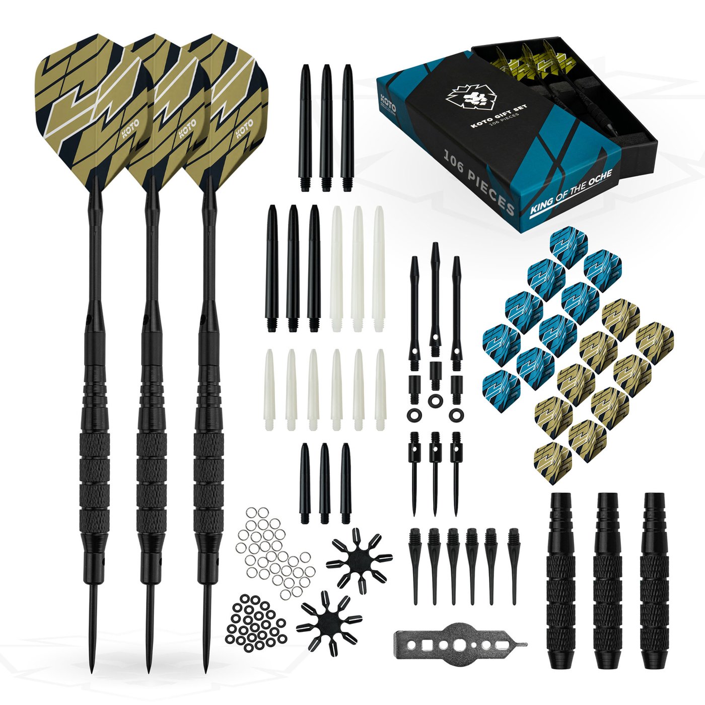 KOTO Converter Brass Giftset - Steel Tip Darts