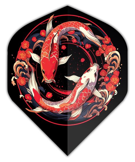 Dartshopper Koi Carps NO2 - Dart Flights