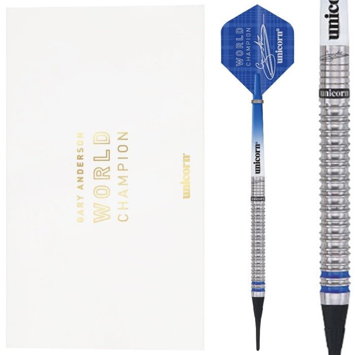 Unicorn Gary Anderson W.C. Phase 3 90% Deluxe Soft Tip Darts