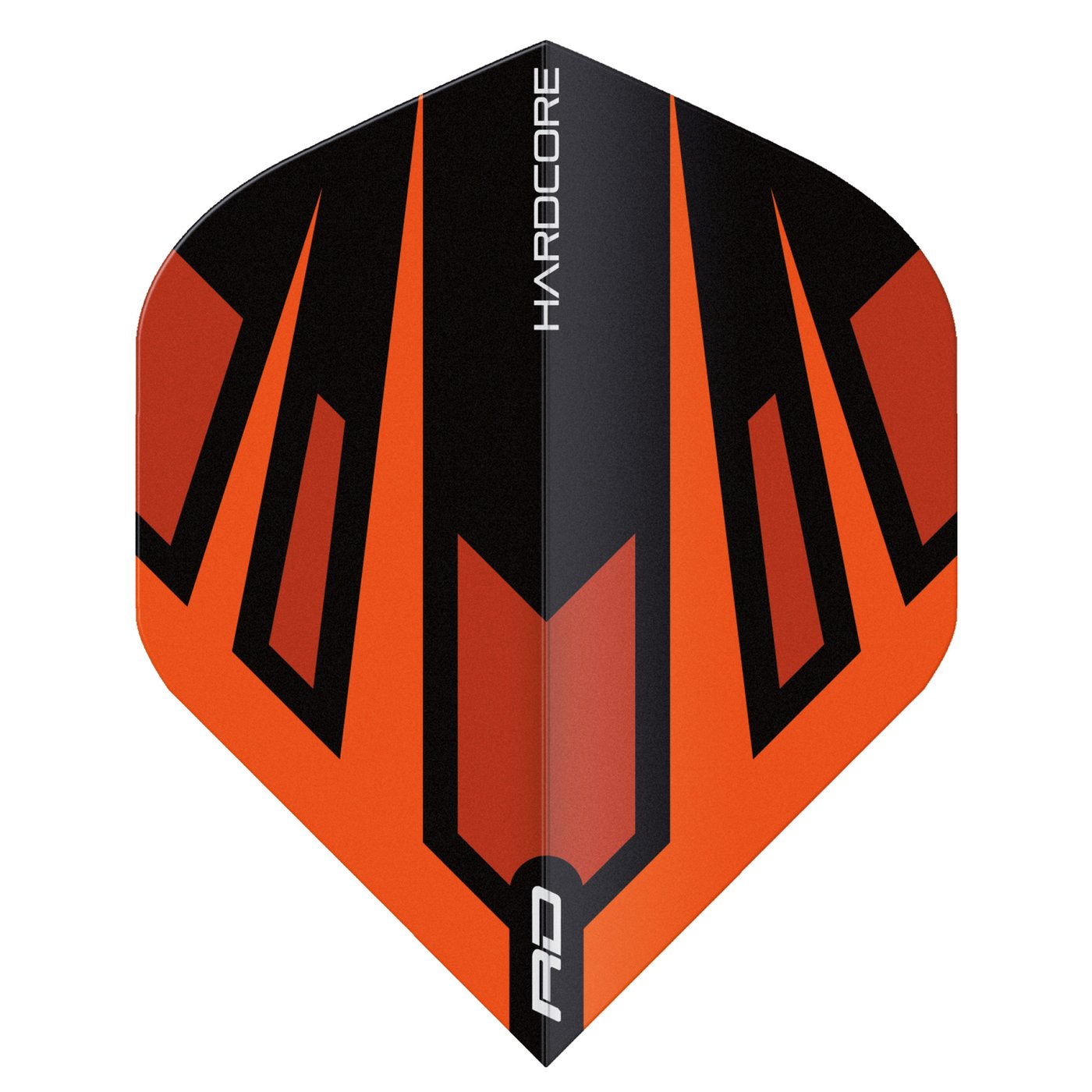 Piórka Red Dragon Hardcore Radical Orange & Black Fan