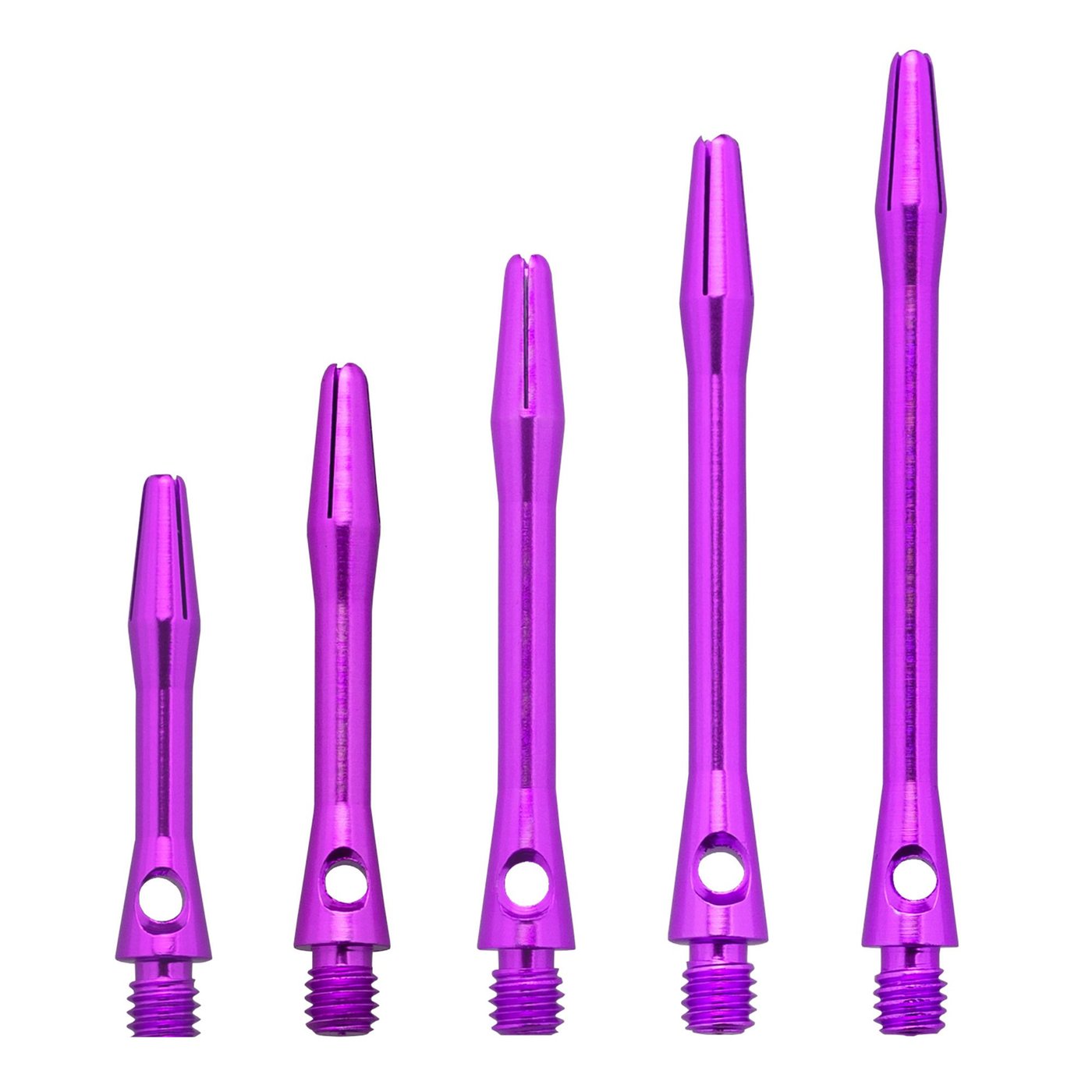 KOTO King Grip Aluminum Purple Darts Shafts