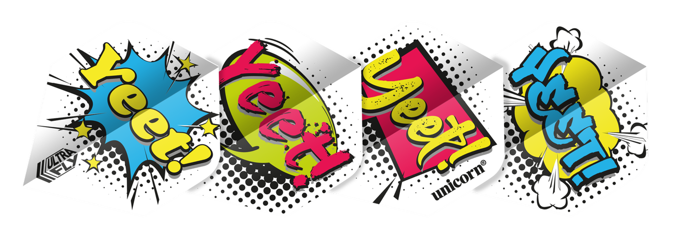 Unicorn Ultrafly YEET Comic PLUS Darts Flights
