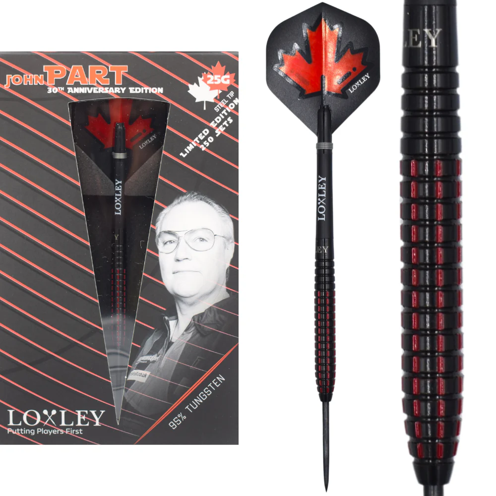 Dardos Loxley John Part 30th Anniversary Edition 95% Punta de Acero