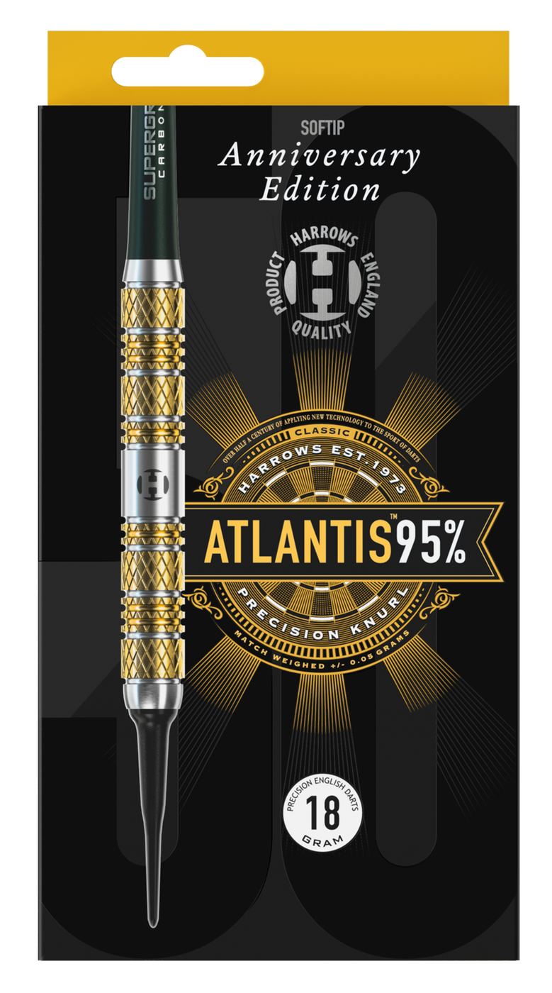 Harrows Atlantis 95% Soft Tip Darts