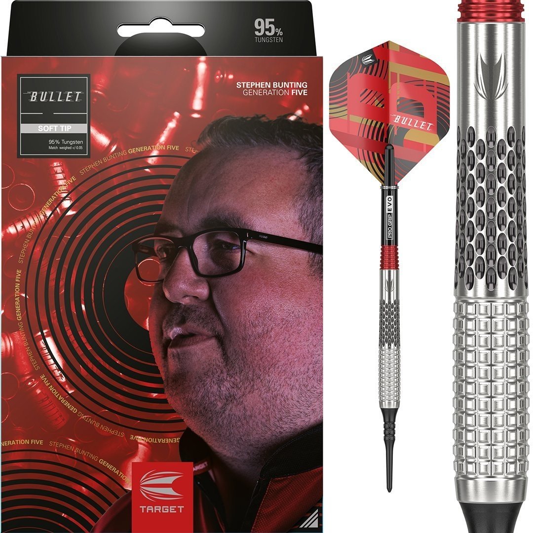 Target Stephen Bunting Gen 5 95% - Soft Tip Darts - Dartshopper.com