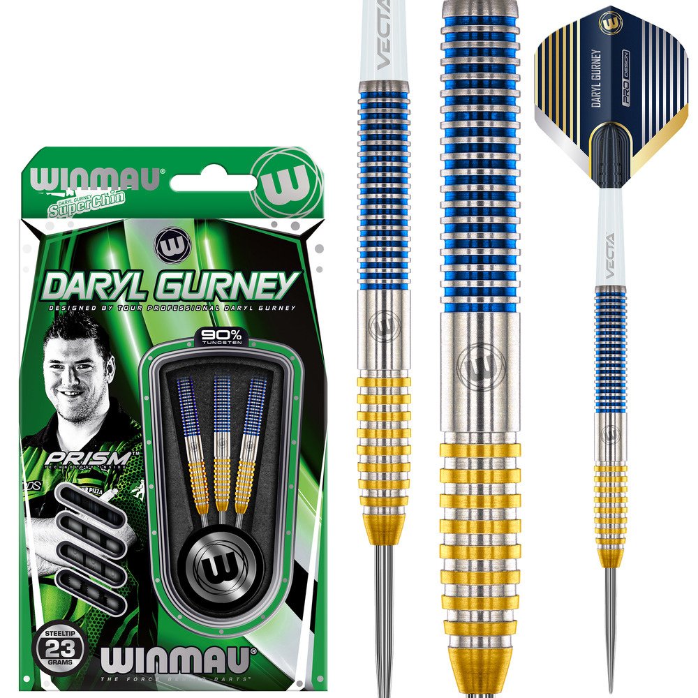 [Tweedekans]Winmau Daryl Gurney SC 1.0 Series 90%-23 gram