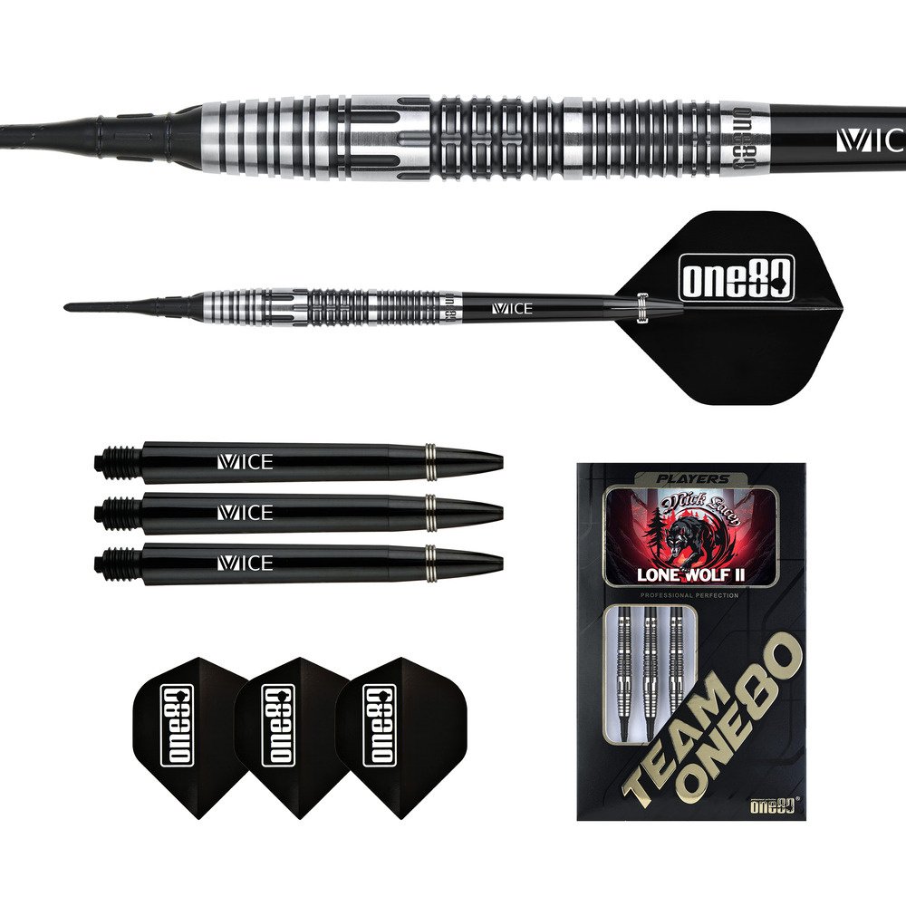 ONE80 Mick Lacey V2 90% Soft Tip Darts