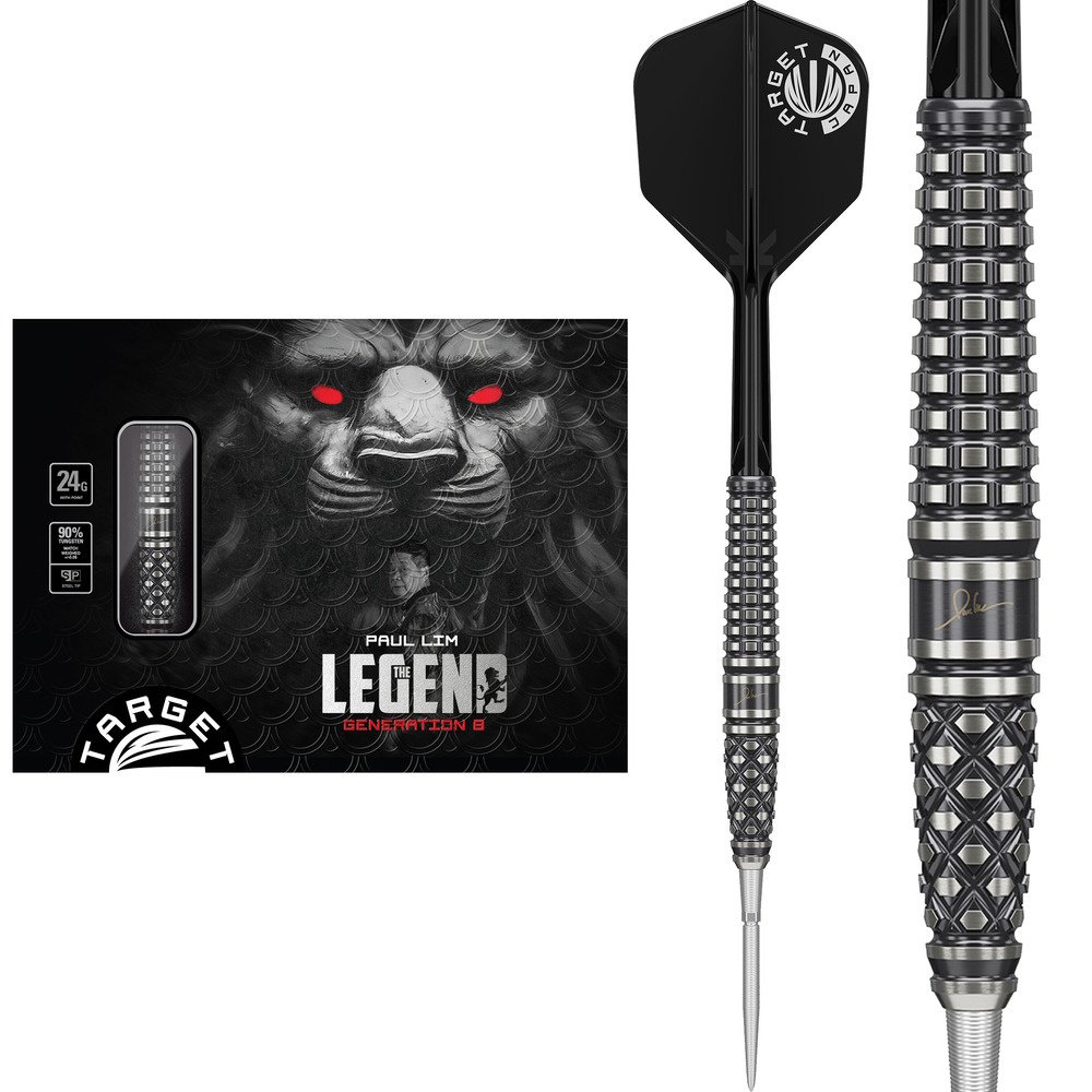 Target Japan Paul Lim The Legend G8 Flight Swiss Point 90% Darts