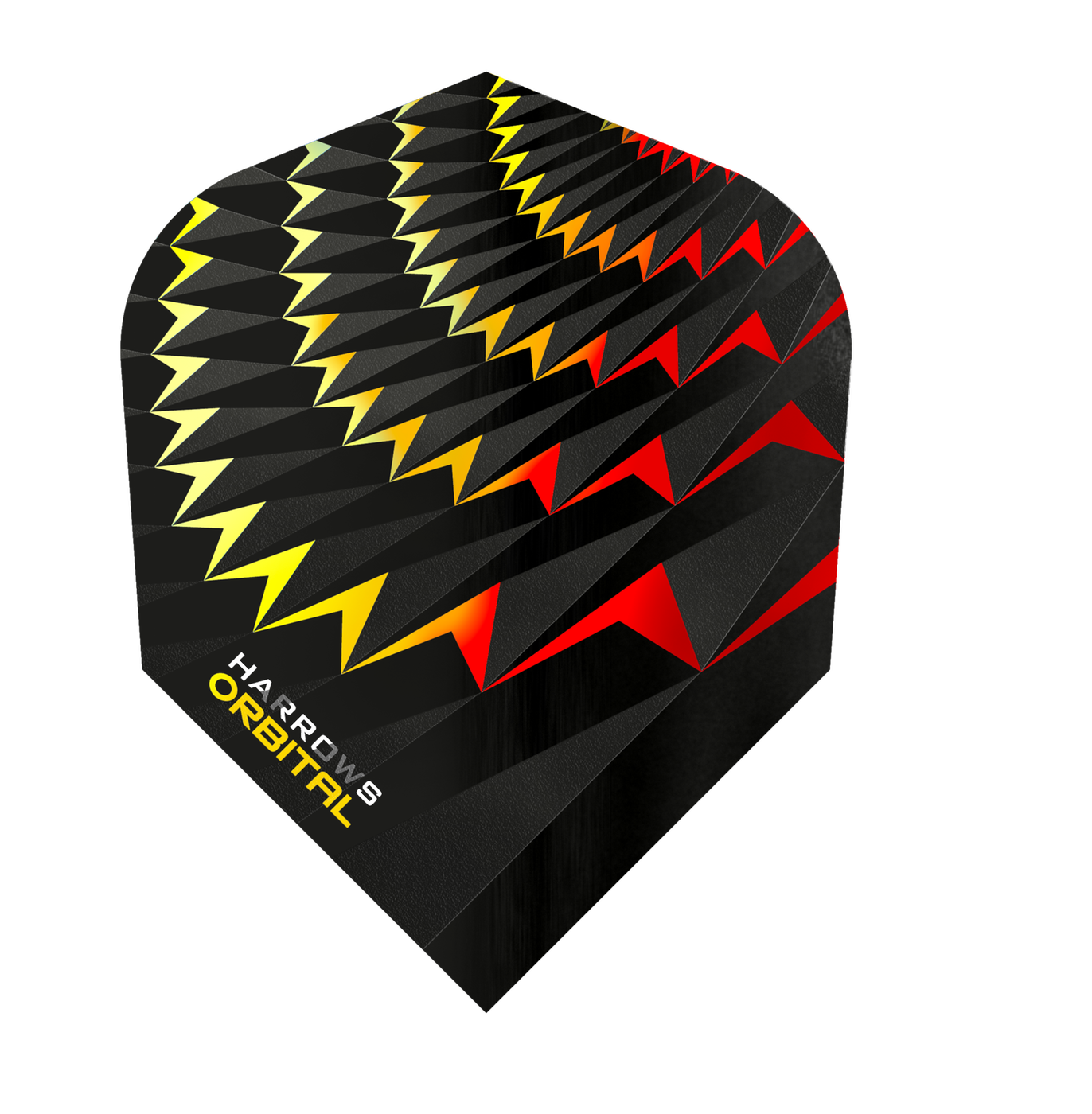 Harrows Orbital Yellow/Red - Dart Flights