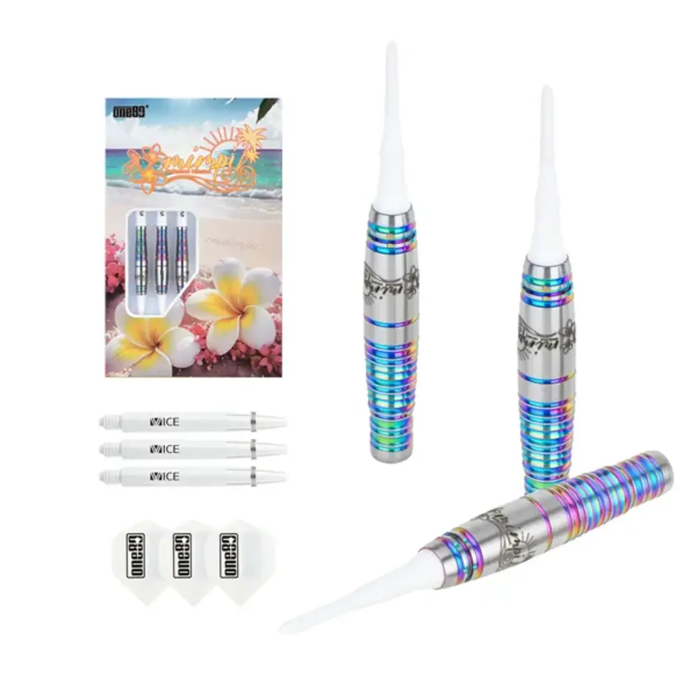 ONE80 Hiromi Sakura Mimpi II Chameleon 90% Soft Tip Darts