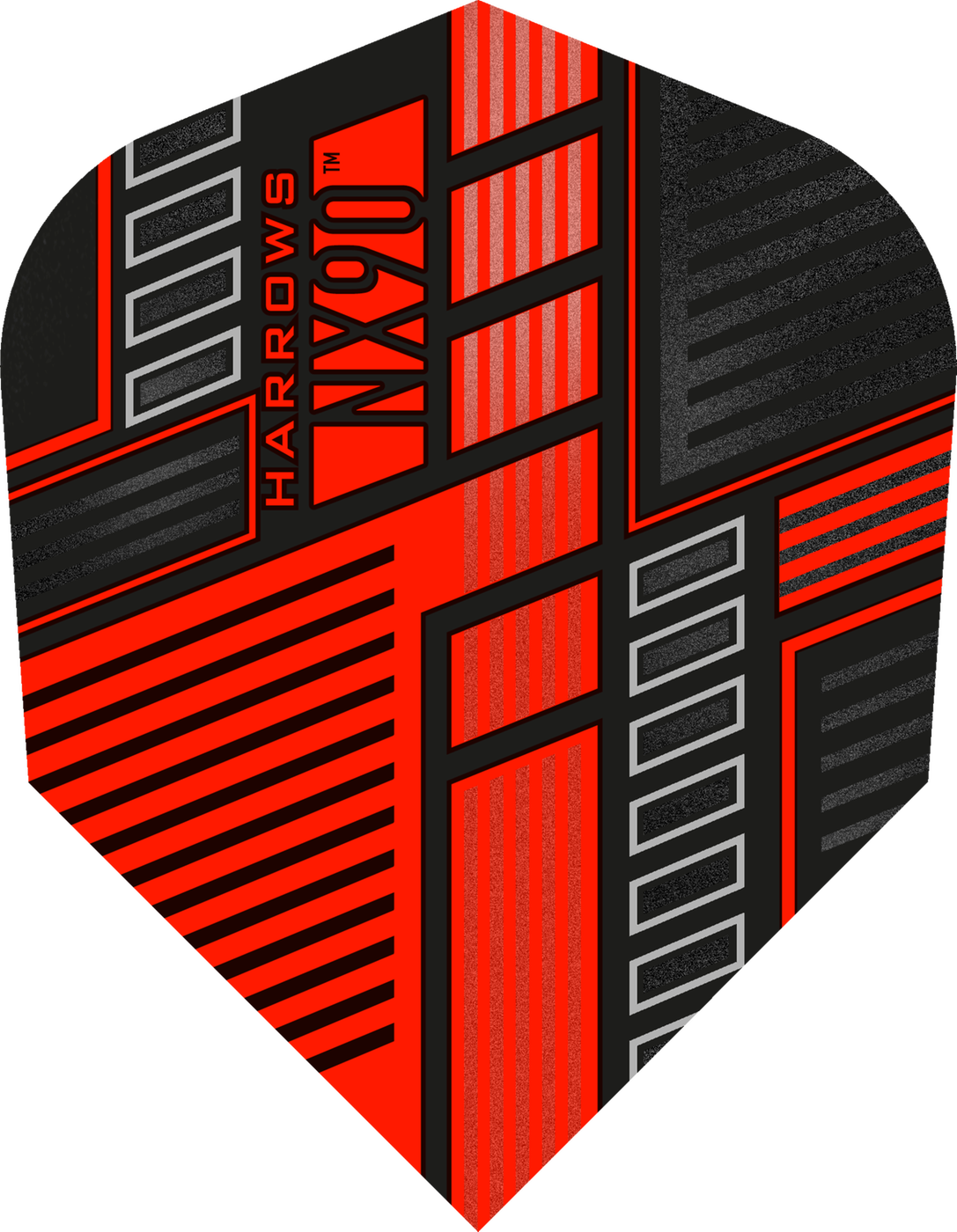 Harrows NX90 Red Darts Flights