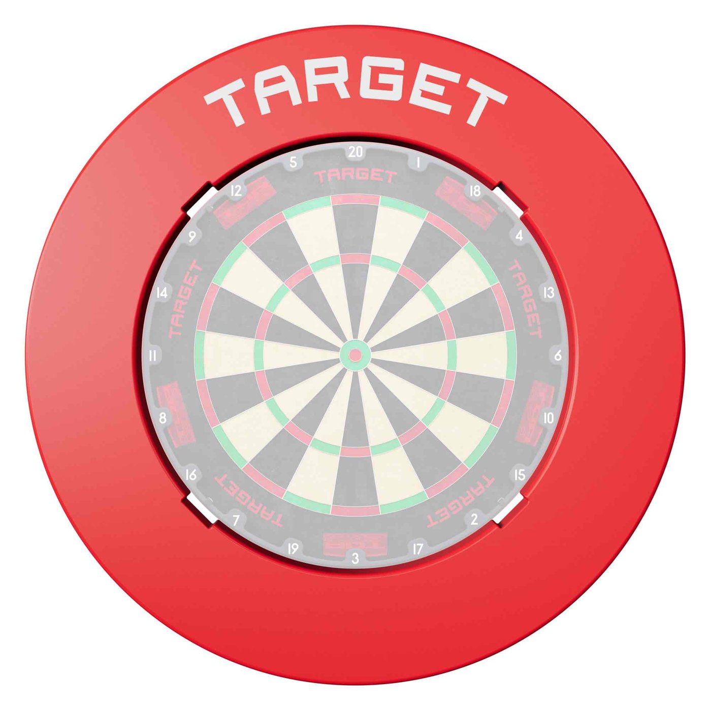 Target Notched Red - Dartboard Surround