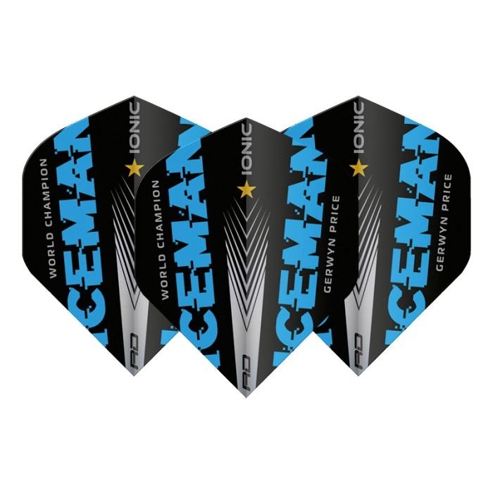Red Dragon Gerwyn Price WC2021 Blue Edition Darts Flights