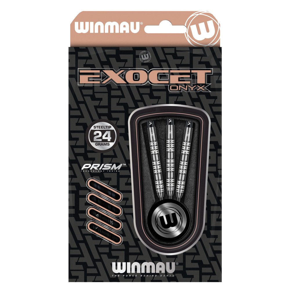 Winmau Exocet Onyx 90% Dartshopper Exclusives - Steel Tip Darts