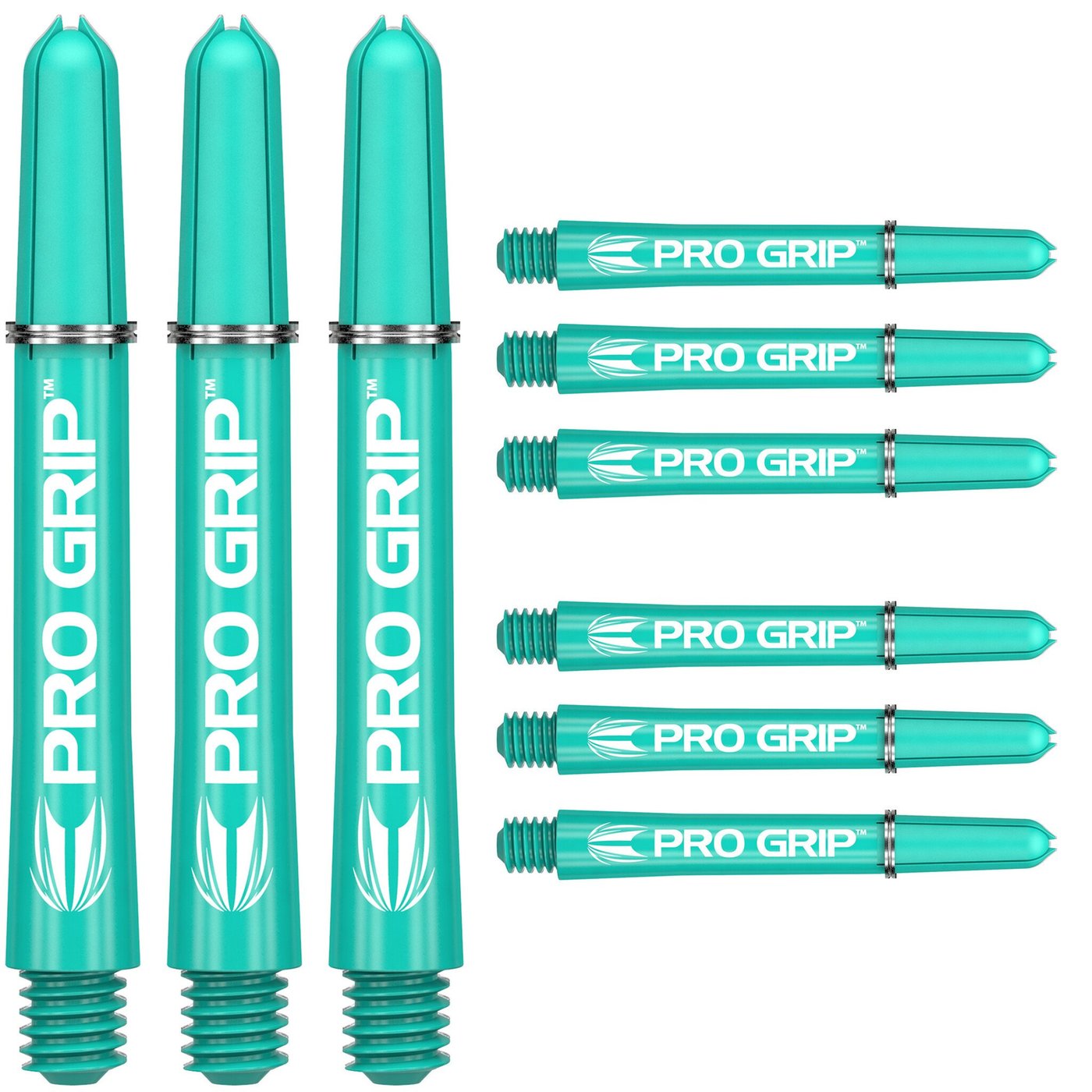 Tiges Target Pro Grip 3 Set Aqua