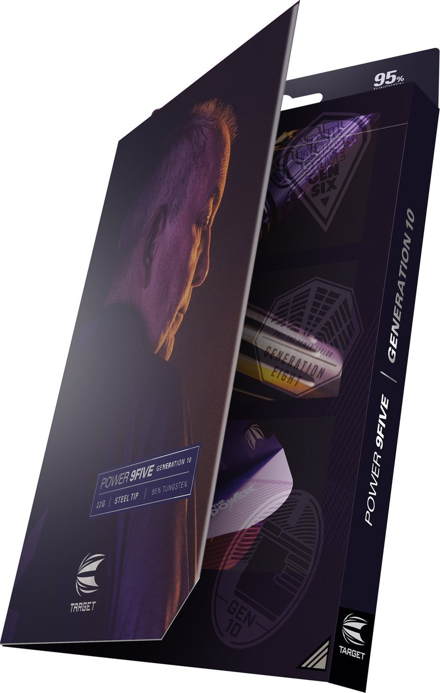 Target Phil Taylor Power G10 Swiss Point 95% - Steel Tip Darts