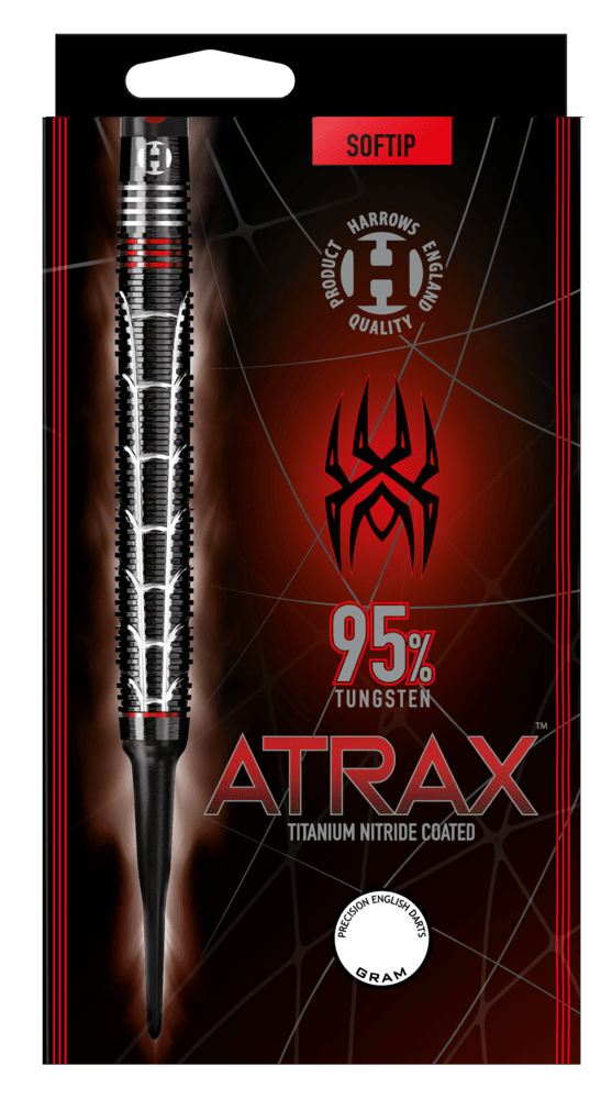 Harrows Atrax 95% Soft Tip Darts