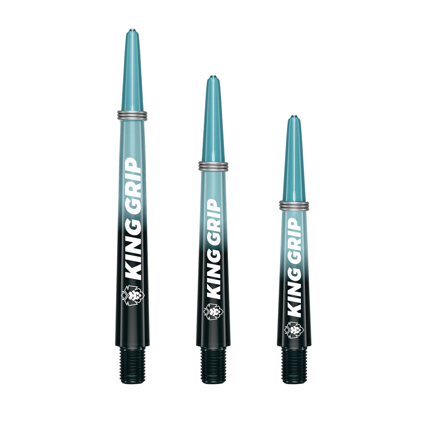 KOTO King Grip Colours Blue Black Darts Shafts