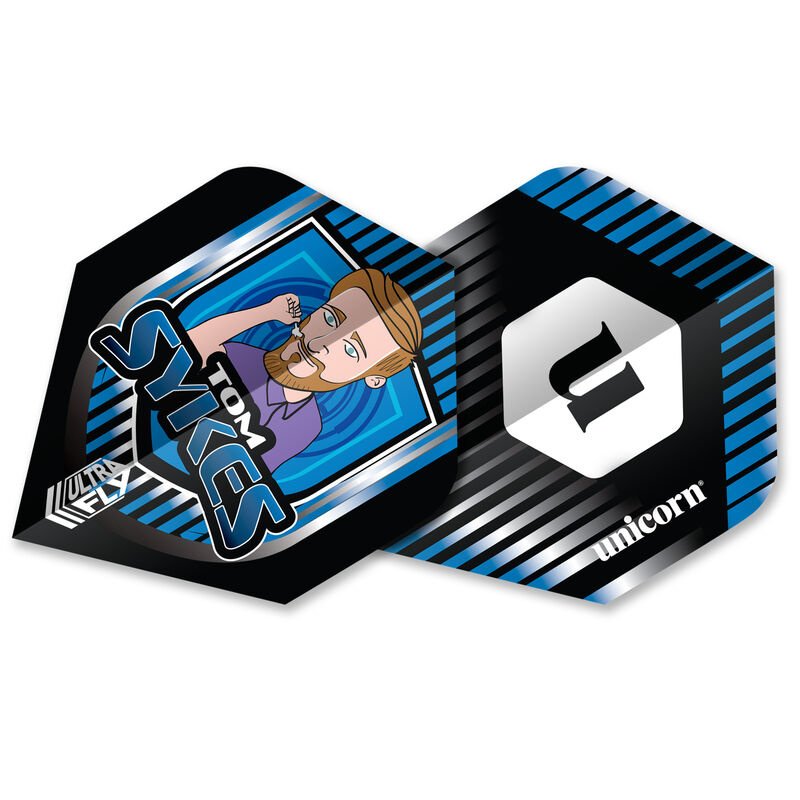 Unicorn UltraFly Tom Sykes NO2 Darts Flights