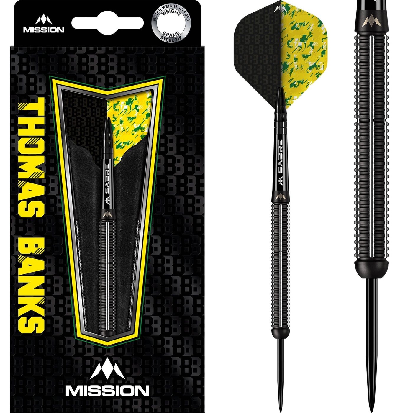 Mission Thomas Banks Black PVD 90% Darts