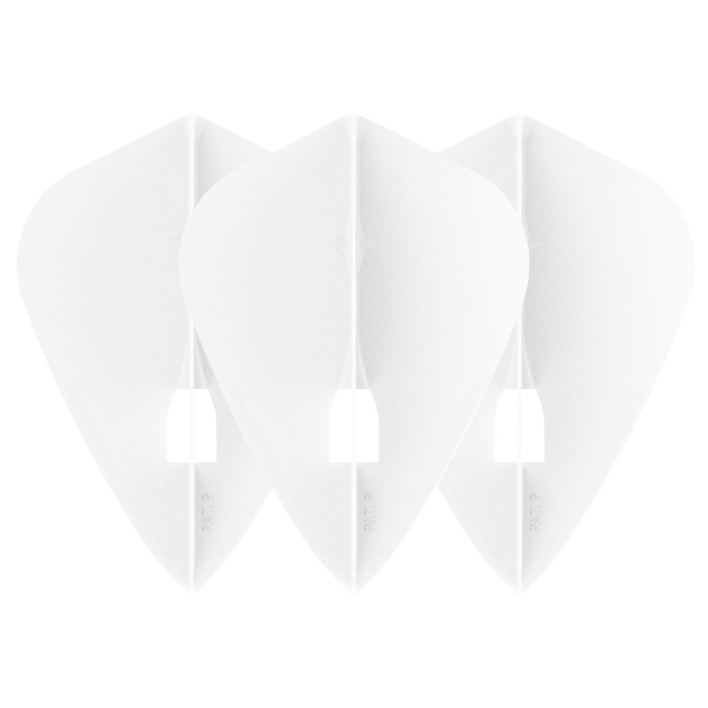 L-Style Champagne L4 Pro Kite White Darts Flights