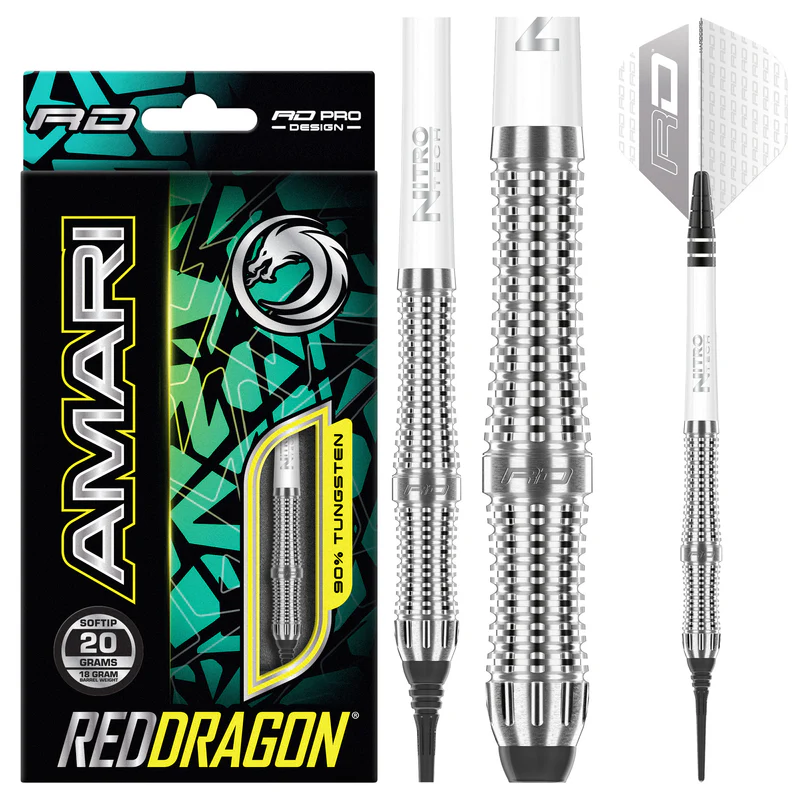 Red Dragon Amari 90% Soft Tip Darts