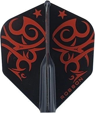 Bull's Robson Plus Std. Tribe - Red Darts Flights