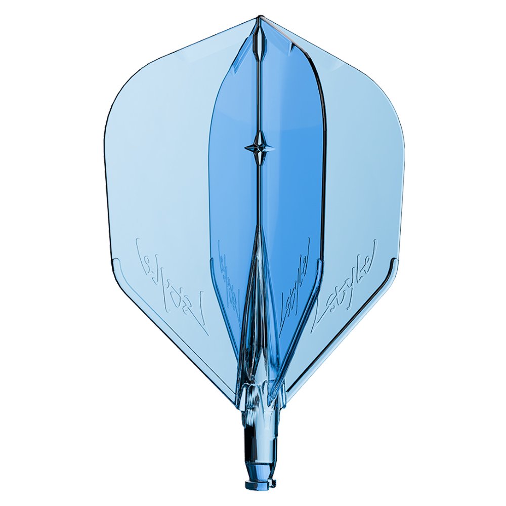 L-Style L-System L3 Clear Blue - Dart Flights
